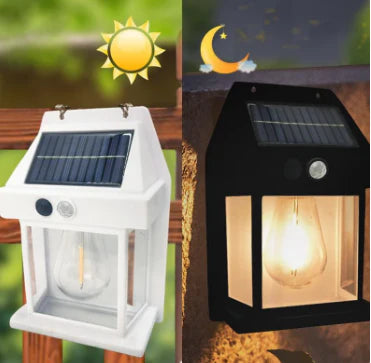 Ecoluz™ | Refletor Solar Retro com detector de movimento